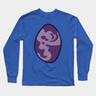 BIG SPECKLED BIRD EGG Purple Lavender from my Cabinet of Curiosities - UnBlink Studio by Jackie Tahara Long Sleeve T-Shirt